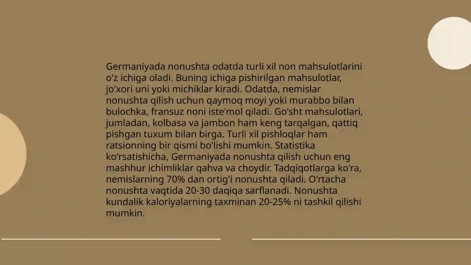 Germaniya ovqatlanish madaniyati 4