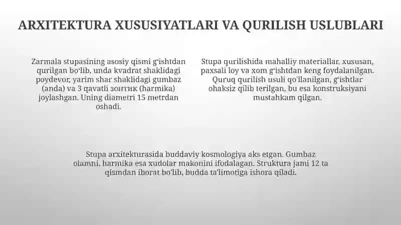 Zarmala buddaviylik stupasi 4
