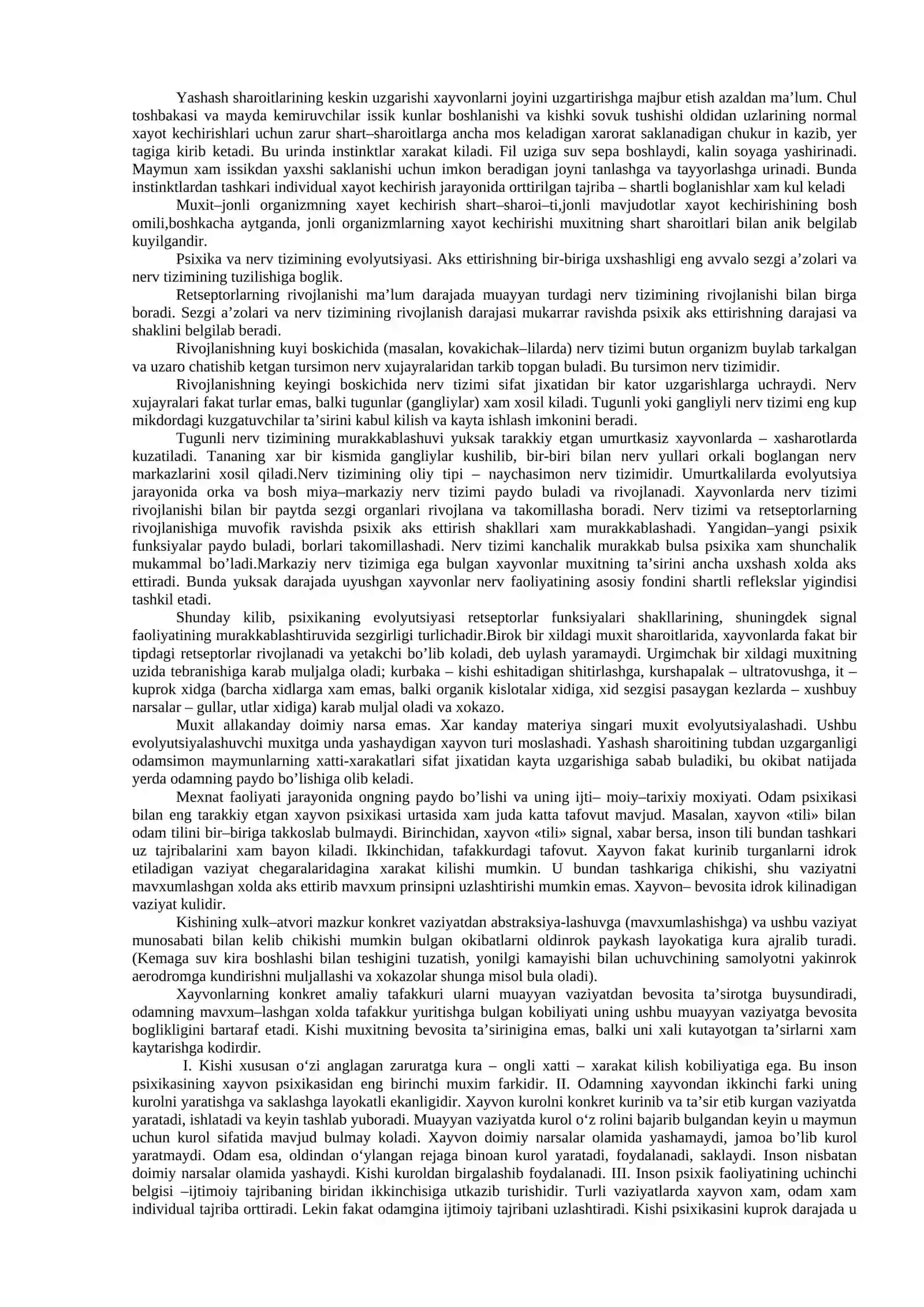 2 XULQ-ATVORNING PSIXOFIZIOLOGIK ASOSLARI 4
