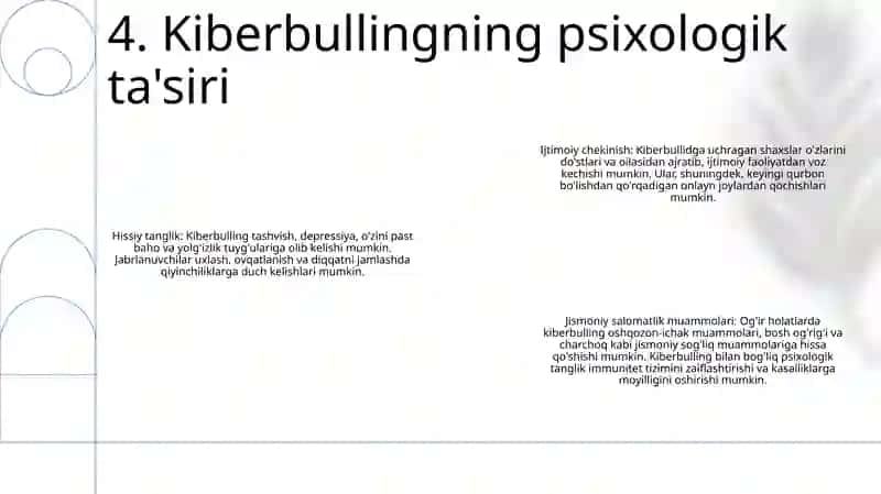 Kiberbulling: o'sib borayotgan epidemiya 4