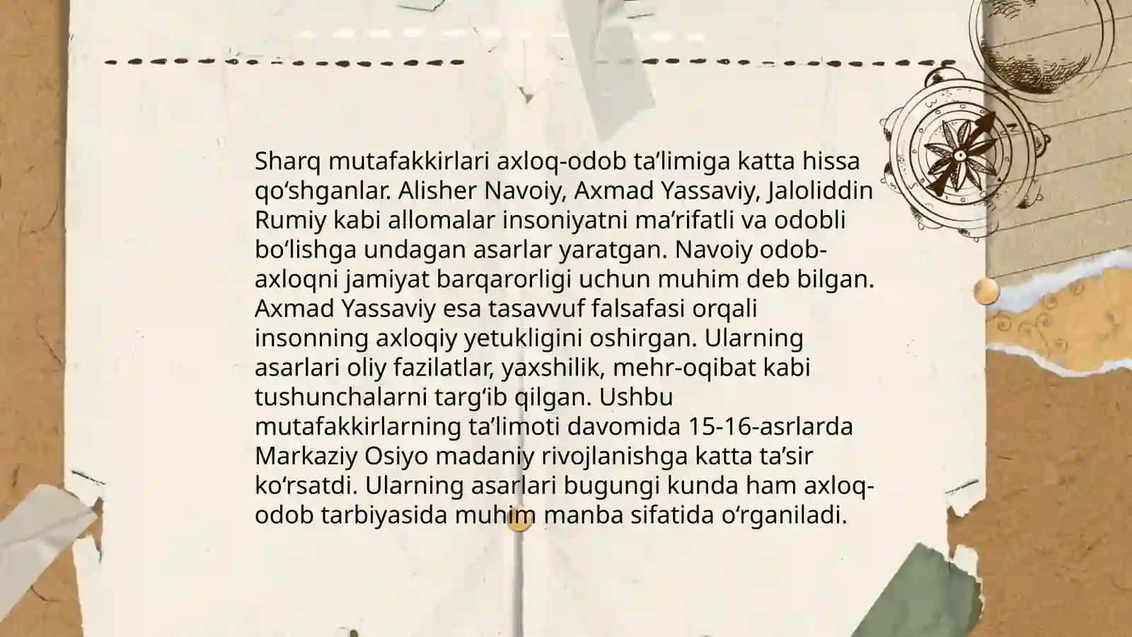 Sharq mutafakirlari va ularning ta'lim metodlari 4