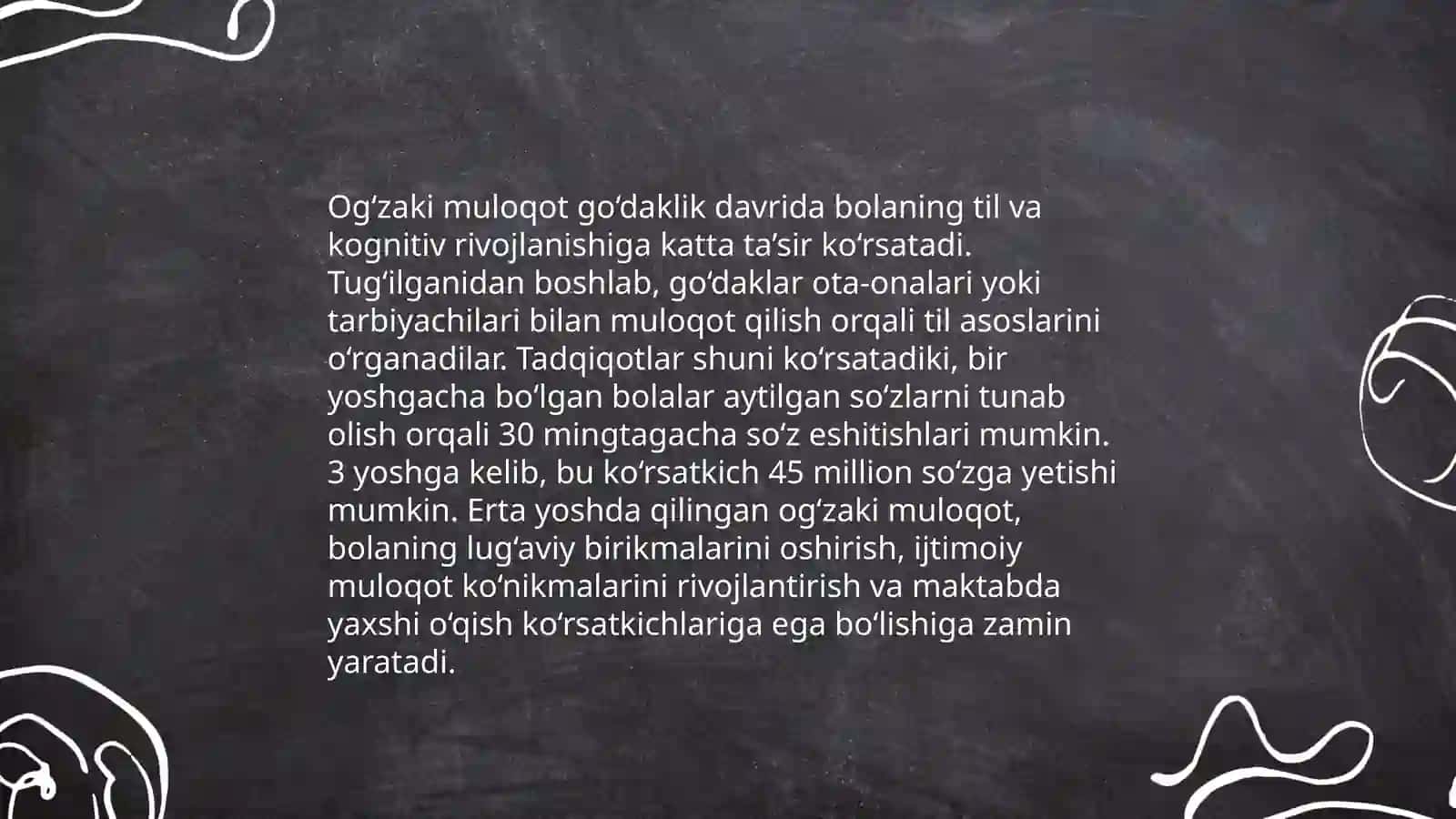 Go’daklik davrida muloqot va nutqning rivojlanishi 4