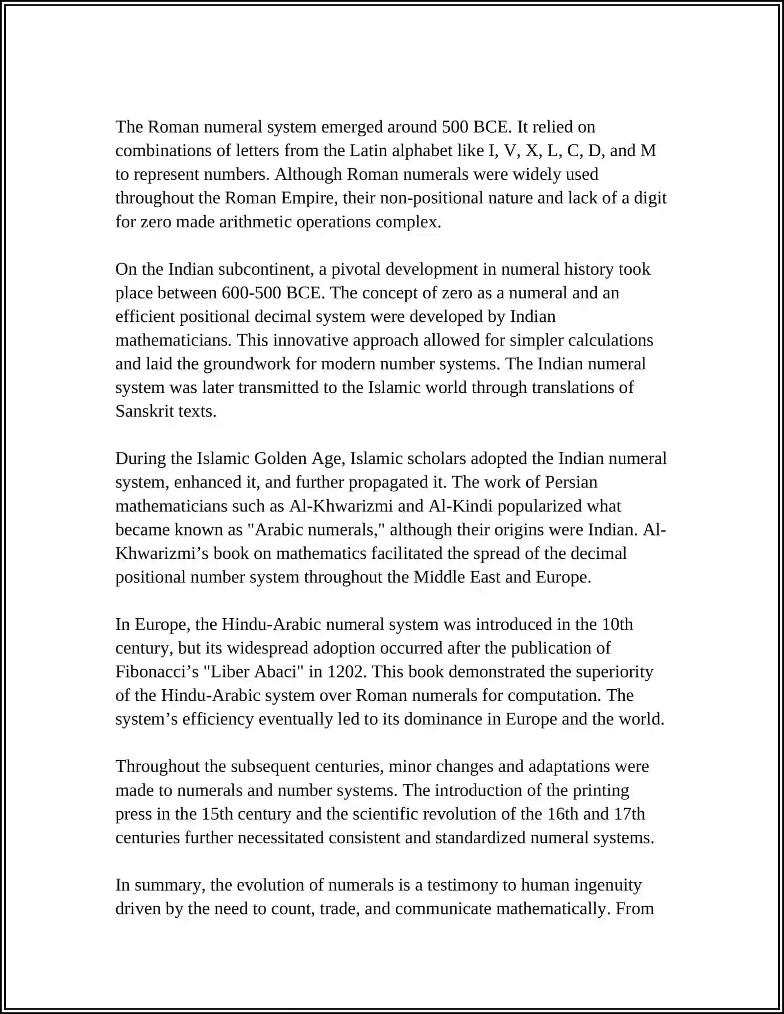SCIENTIFIC REPORT(TYPES OF NUMERALS) 4