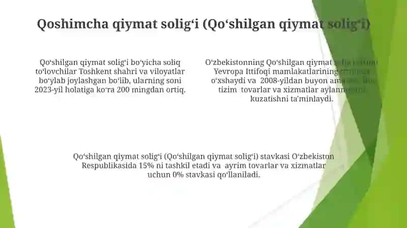 Soliq Siyosati va Kelajak Rejalari 4