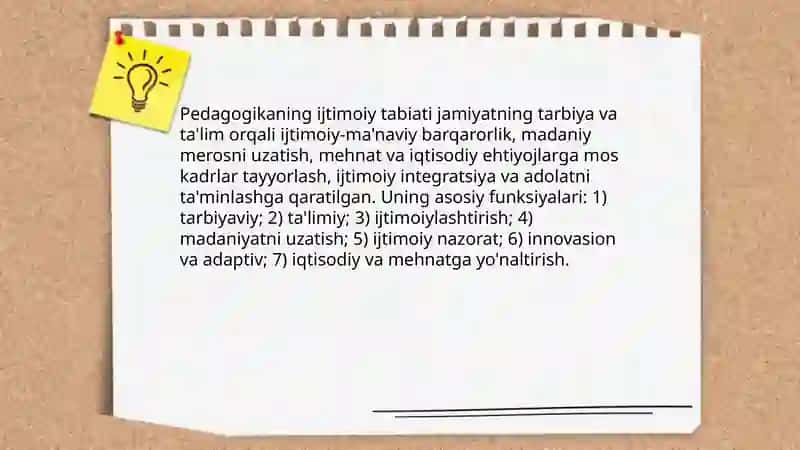 Pedagogika-ijtimoiy fan sifatida 4