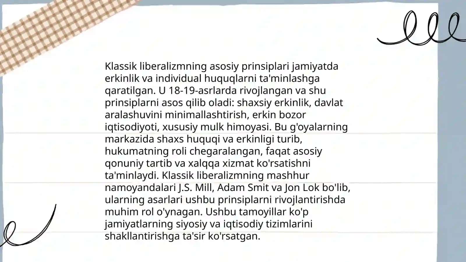 J.Lokk- klassik liberalizm mafkurasining asoschisi 4