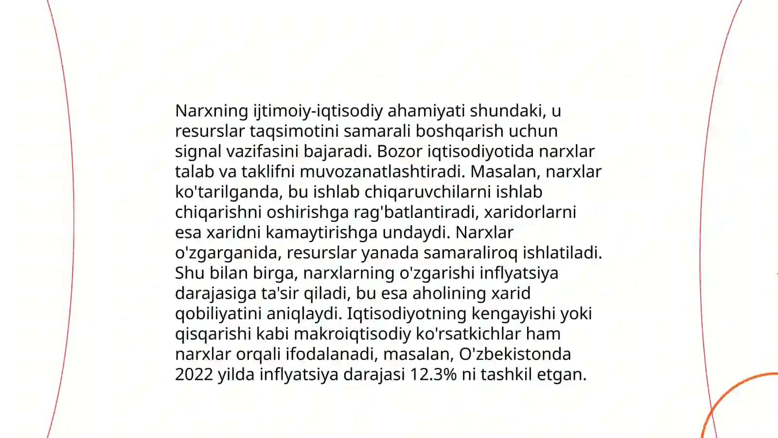 Narxning mazmuni va obyektiv asoslari 4