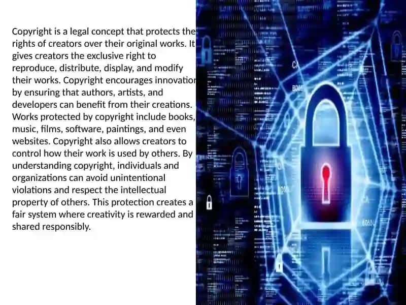 Information and Security in the Context of Copyright 4