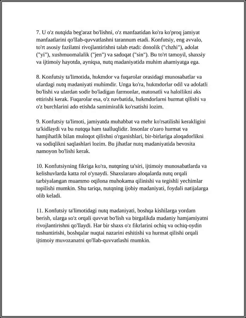 KONFUTSIY TALIMOTIDA NUTQ MADANIYATI MASALASI 4