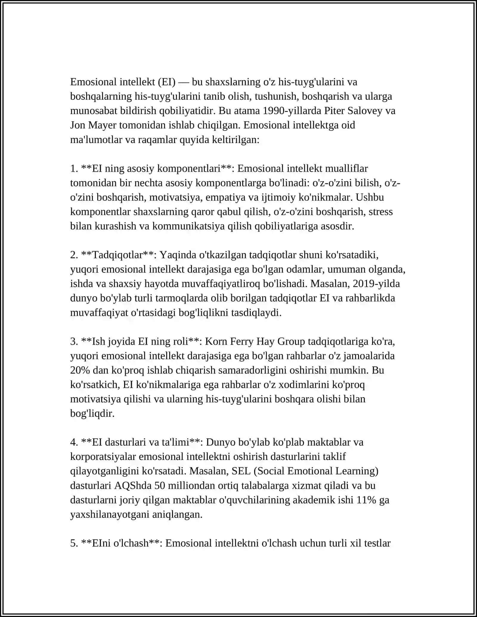 INSONNING QOBILIYATI 4