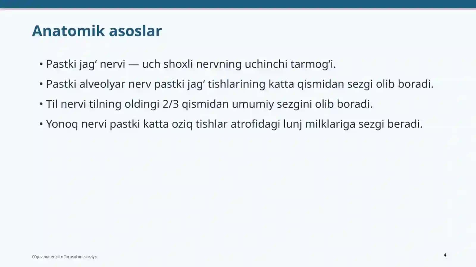 TORUSAL ANESTEZIYA 4