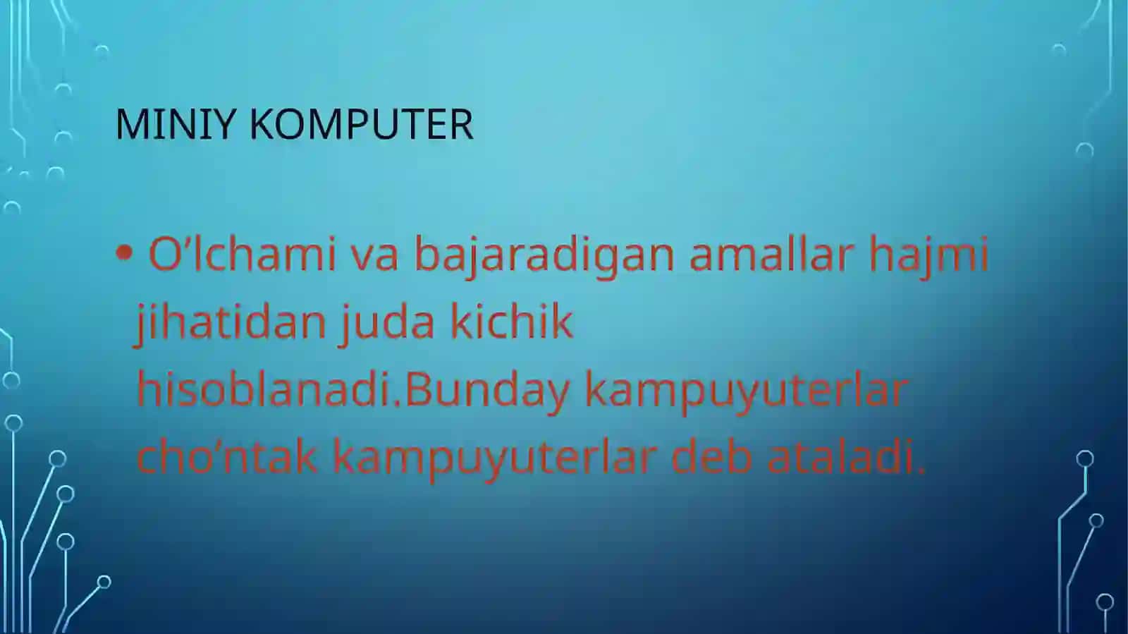 Zamonaviy kampuyuter texnik ta’minoti 4