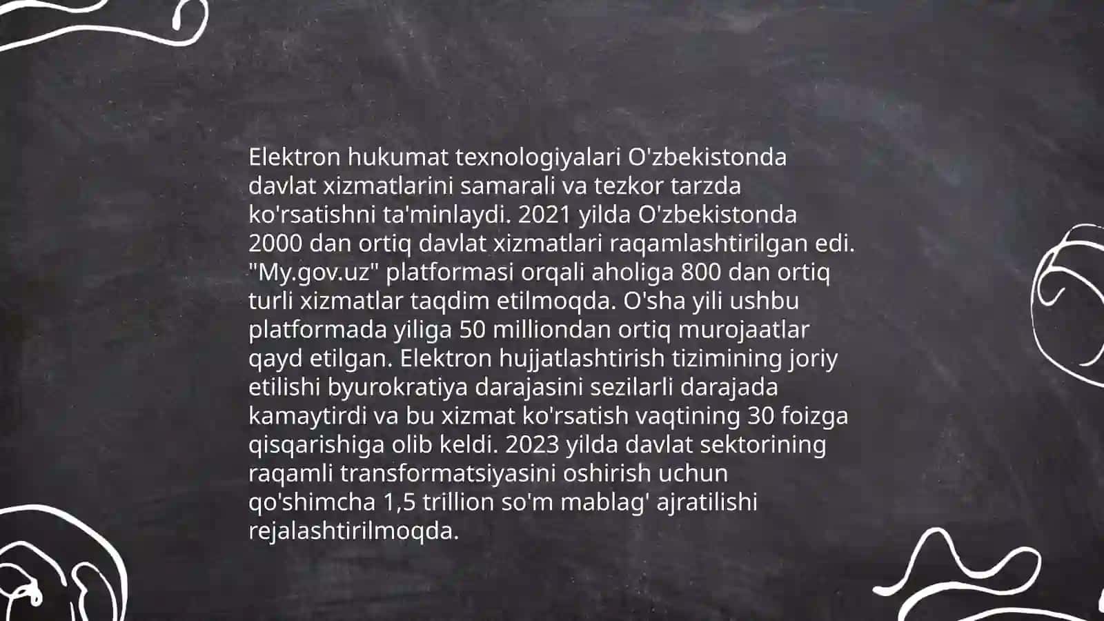 Elektron hukumat va uning rivojlanishi 4