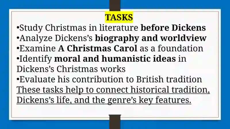 Charles Dickens as a founder of Christmas genre in British literature 4