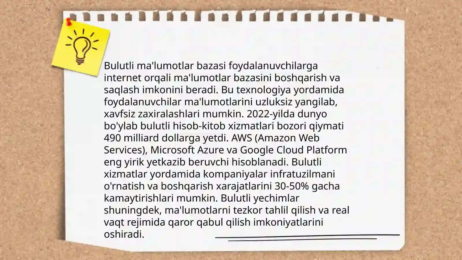 Bulutli hisoblash tizimlari 4