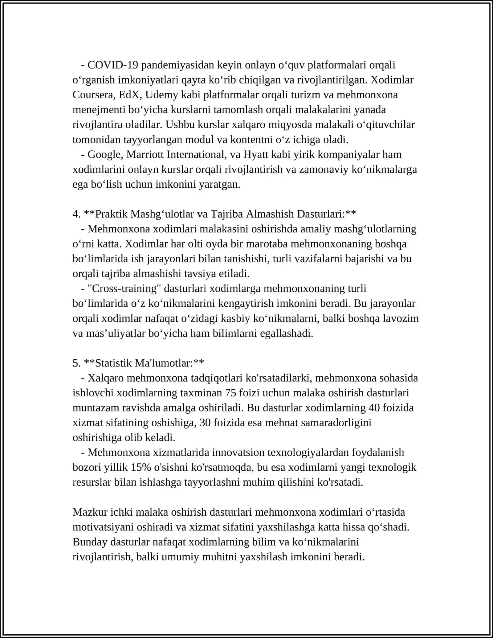 Xalqaro Malaka Oshirish Dasturlari 4