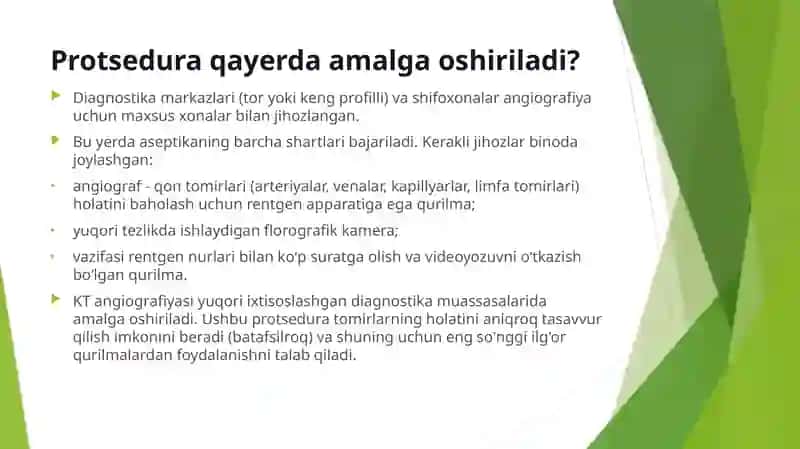 Angiografiya tekshiruvi haqida tushuncha 4