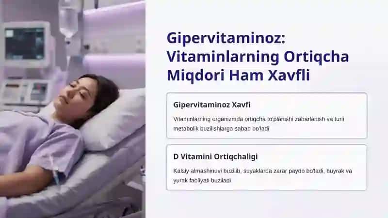 Gipovitaminoz va Gipervitaminozda Moddalar Almashinuvining Buzilishi 4