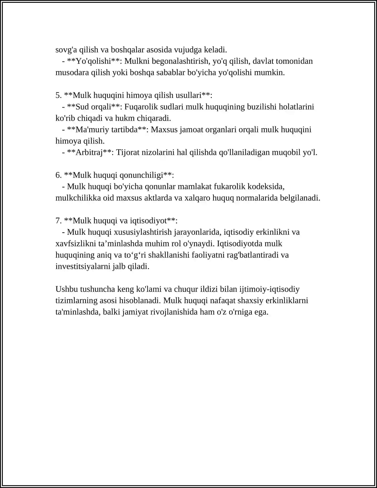 MULK HUQUQI 4