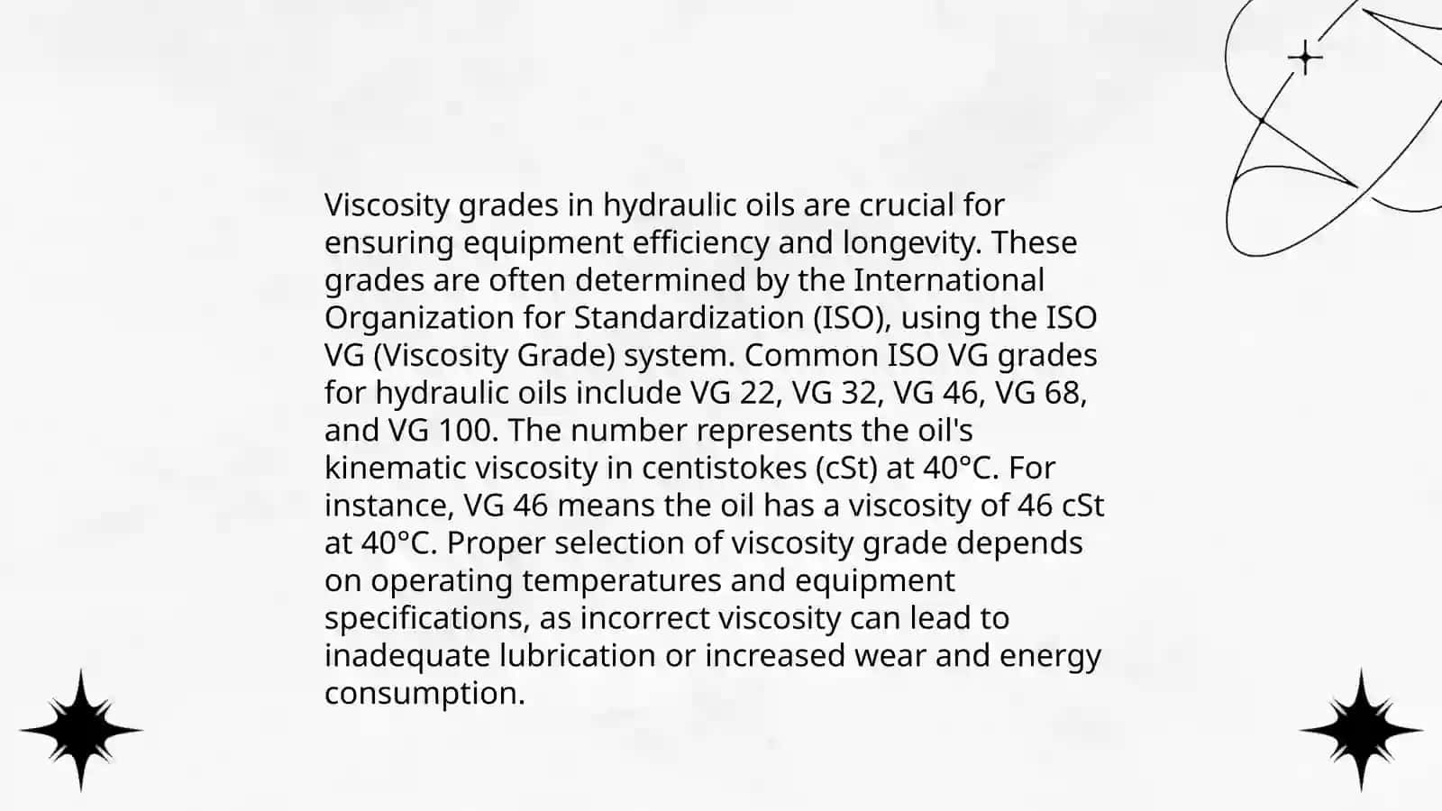 Special liquids. Hydraulic oils 4