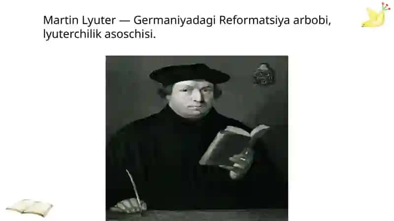 Yevropada Reformatsiya davri va yo'nalishlari 4
