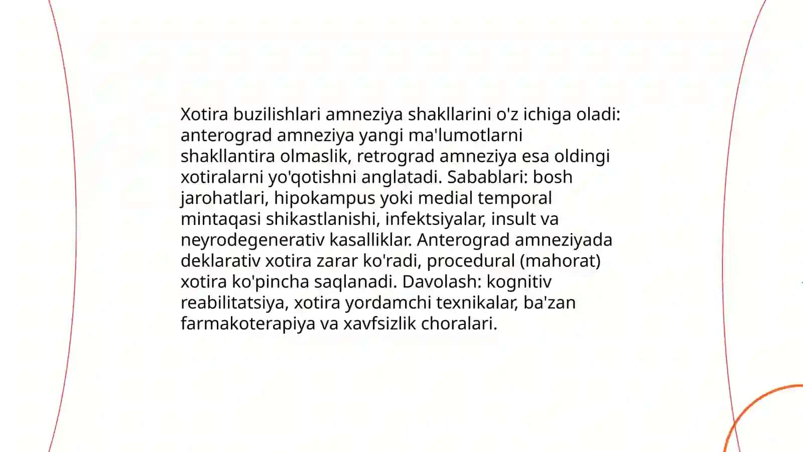 Bilish jarayonlarini buzilishi 4