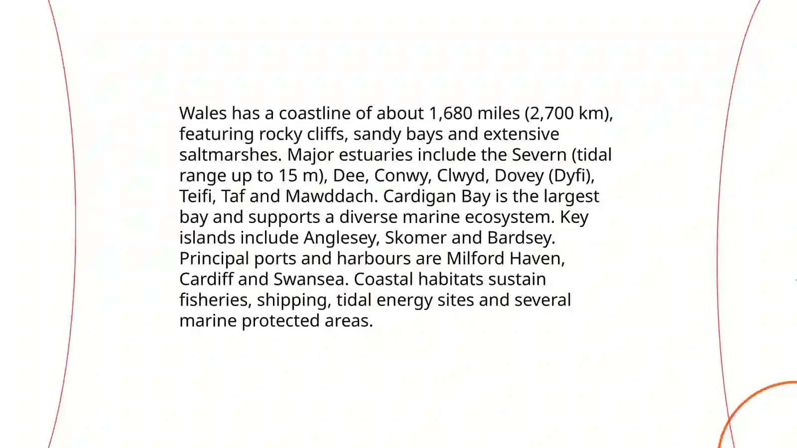 Wales (Geographical position, history, art, culture, customs) 4