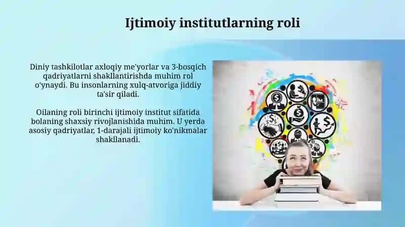 Ijtimoiy moslashuv 4