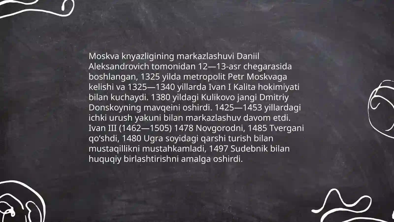 Tatarlar yuki va Rossiyaning siyosiy rivojlanishi 4