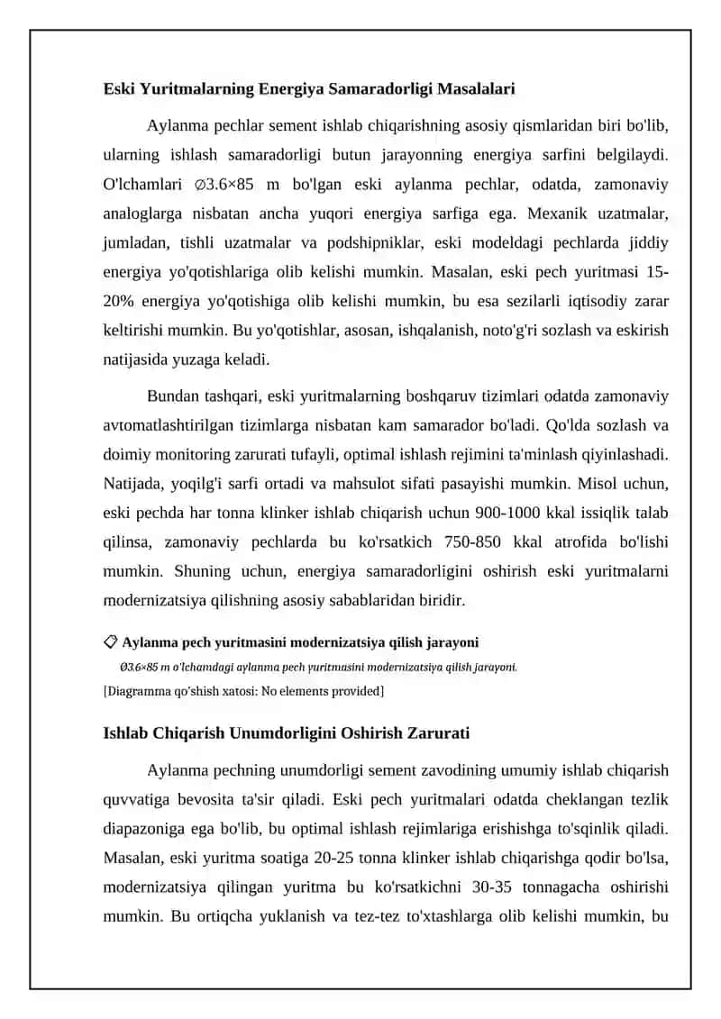 Aylanma pech yuritmasini modernizatsiya qilish 4