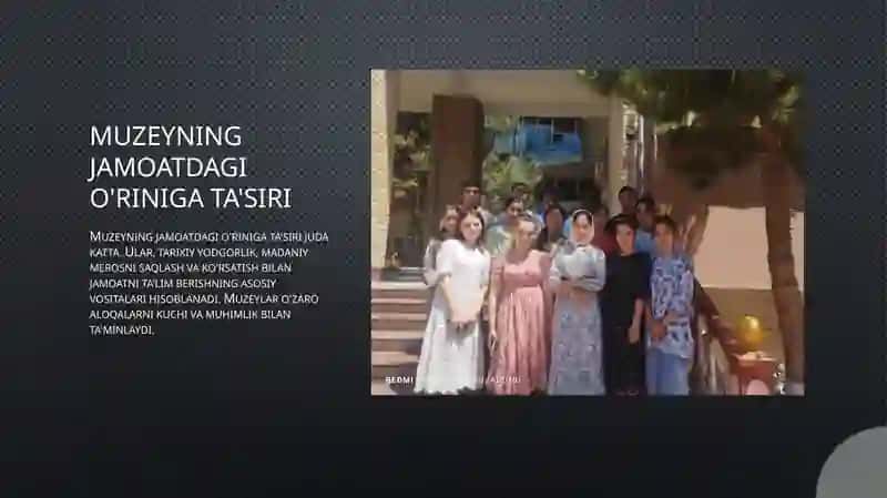 Namangan Òlkashunoslik Muzeyi Taqdimoti 4