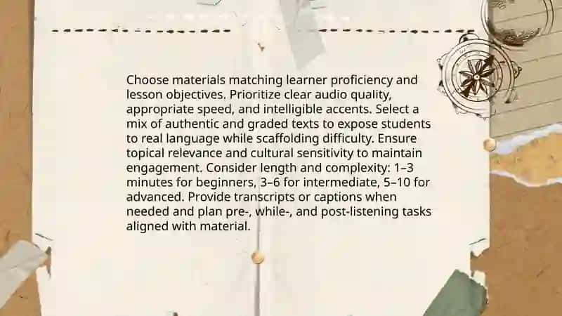 Teaching Listening Lesson plan 4