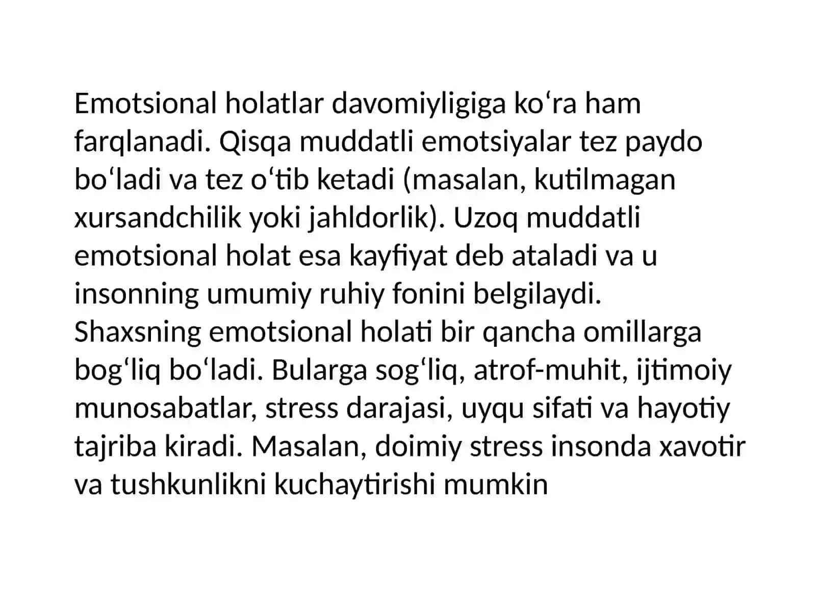 Shaxsning emotsional holatlari 4