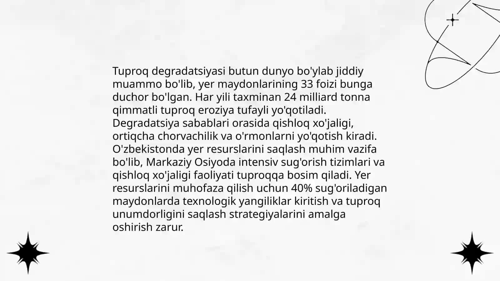 Suv resurslaridan oqilona foydalanish 4