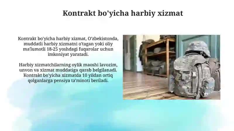 Majburiy harbiy xizmat 4