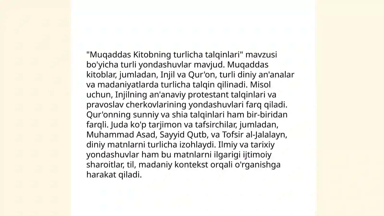 Xristianlikdagi noananaviy oqimlar 4
