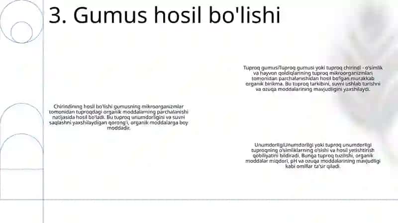 Tuproq Gumusi Va Unumdorligi 4