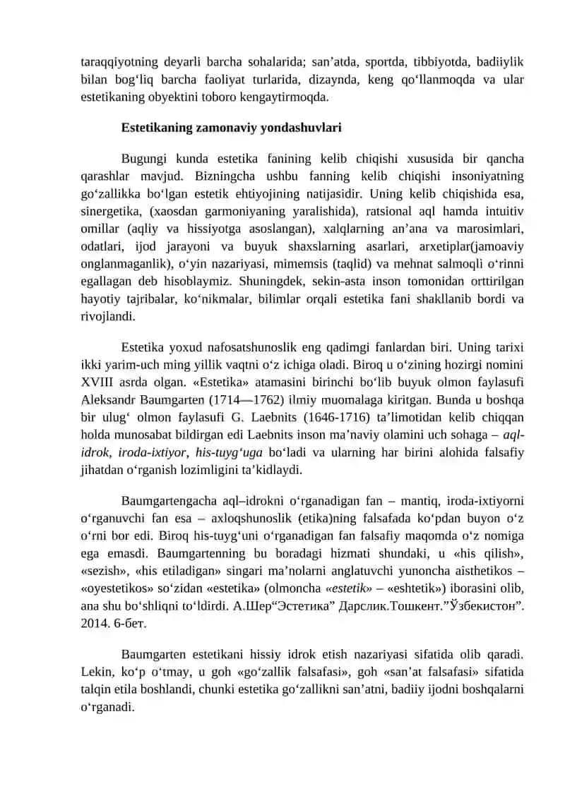 Estetika va tarbiya 4