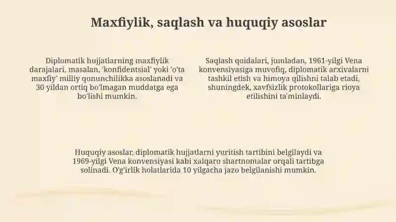 Diplomatik hujjatlar 4