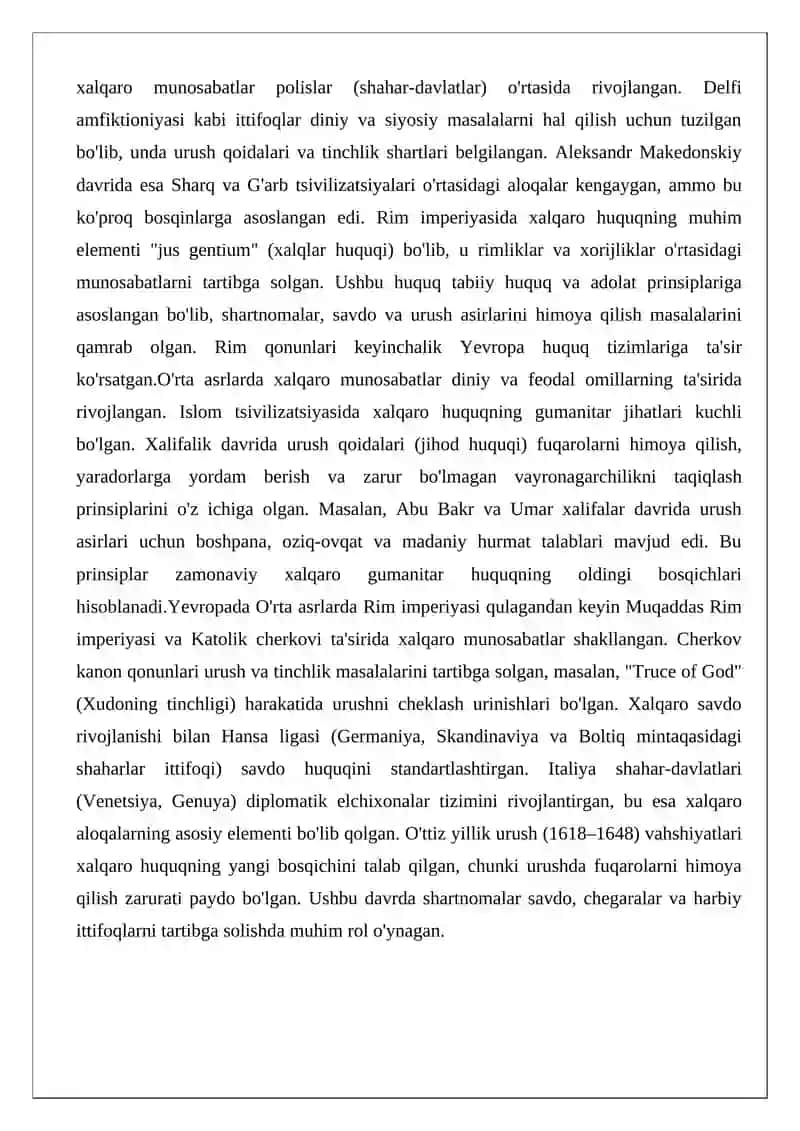 Xalqaro huquqning shakllanishi 4