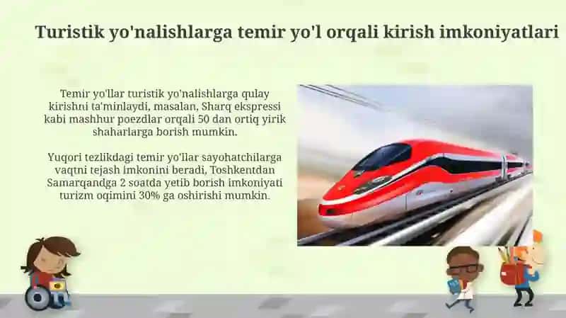 Temir yo'l transporti va turizm 4