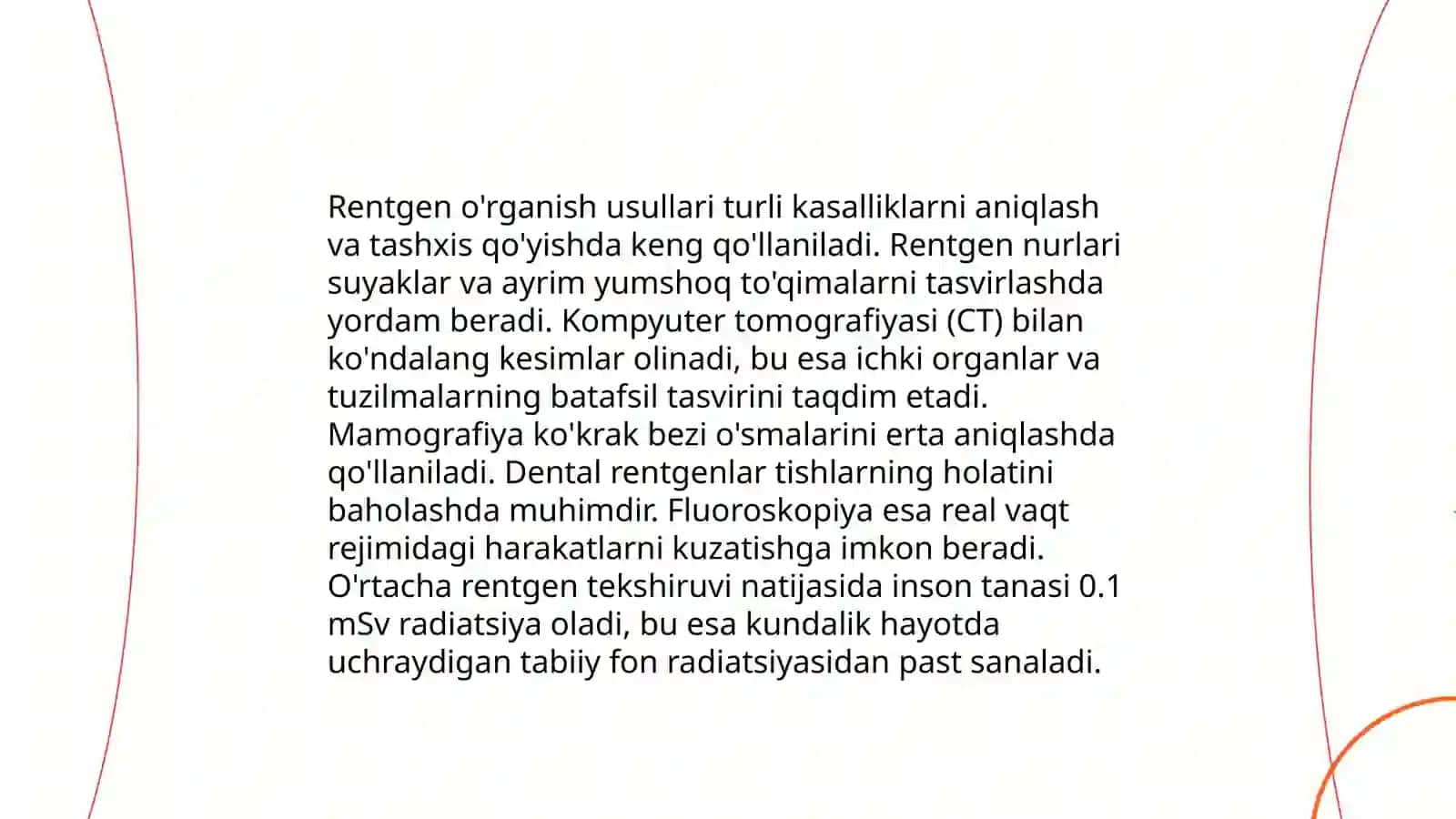 Skelet suyaklarining rentgenanat 4