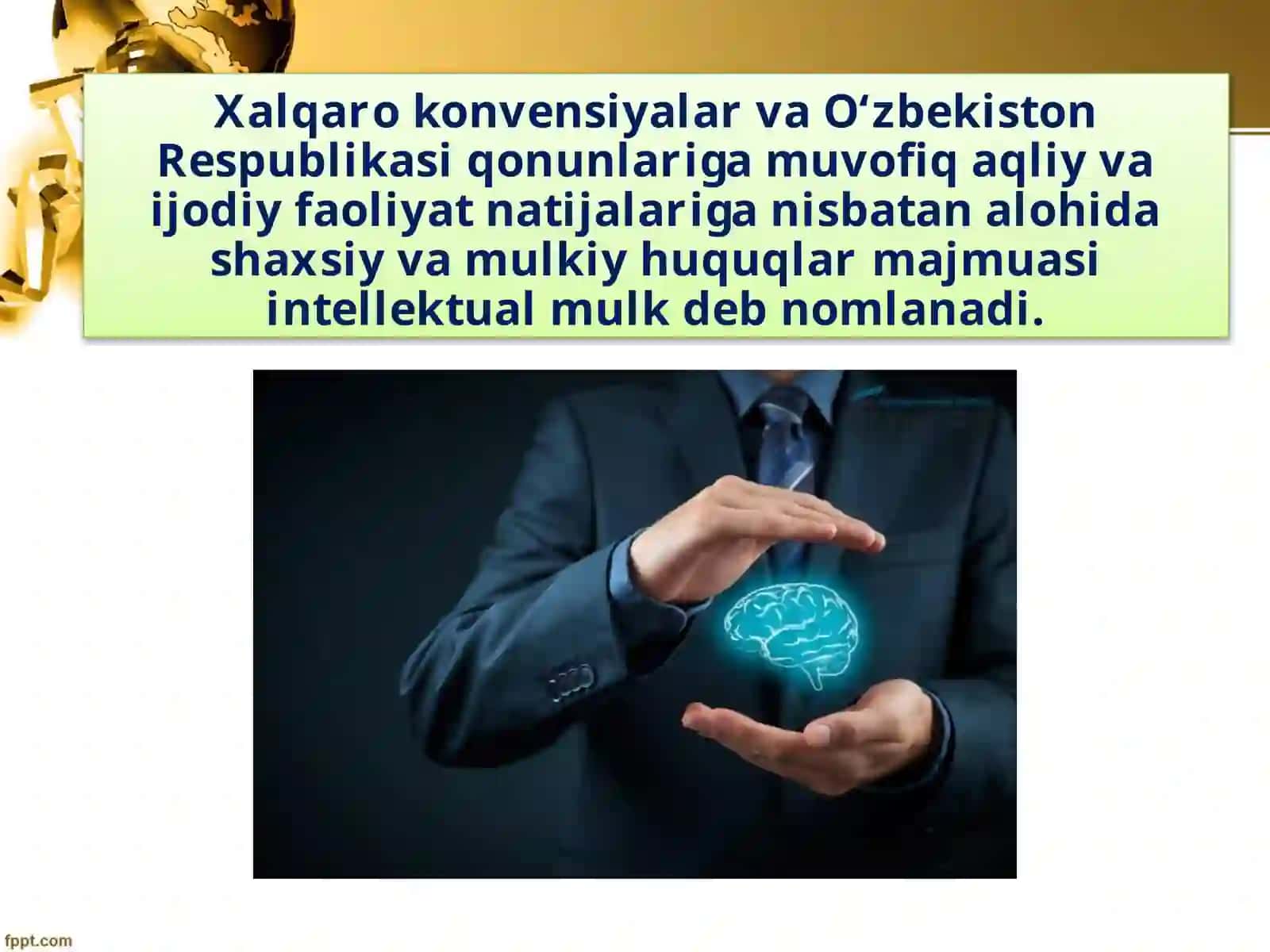 Intellektual mulk huquqi 4