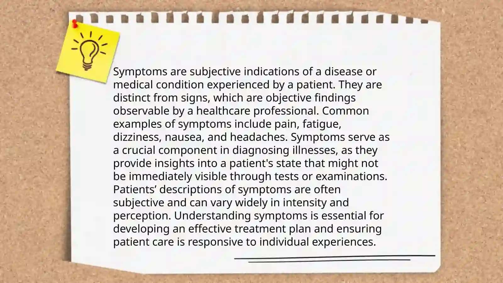 Dfrece betwen sign and symptom 4