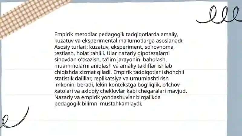 Pedagogika fan sifatida 4