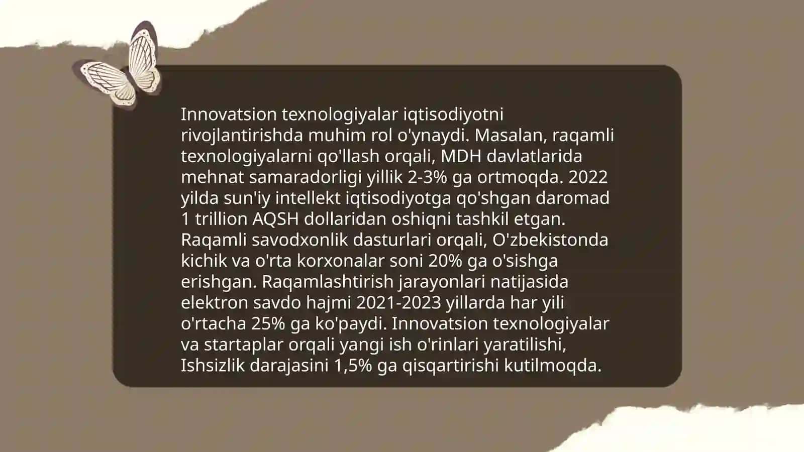 Innovatsion texnologiyalarning turlari 4