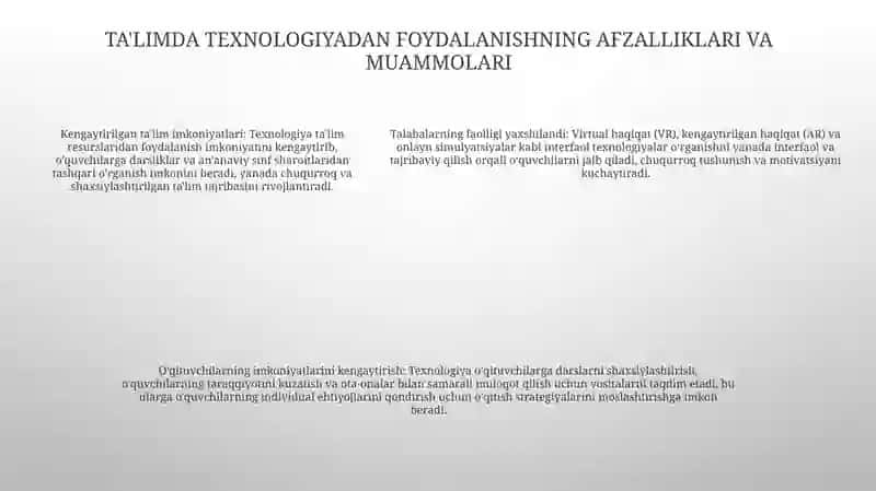 Tarbiyaviy Tadbirlarni O'Tkazish Texnalogiyasi 4