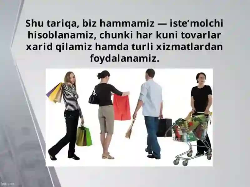 Iste’molchilar huquqlarini qonunlari 4