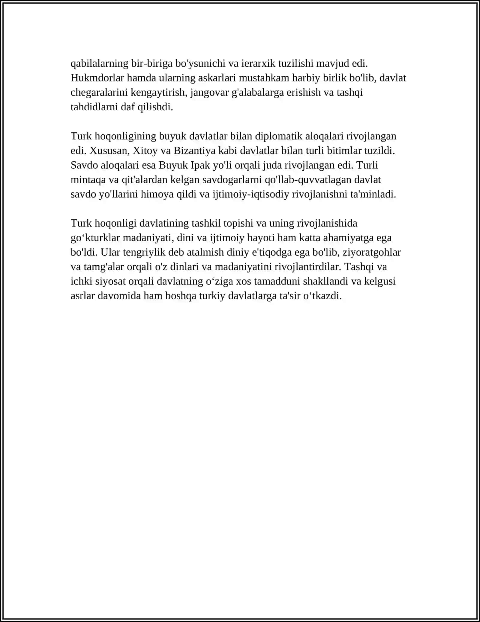 TURK HOQONLIGI DAVLATI VA HUQUQI 4