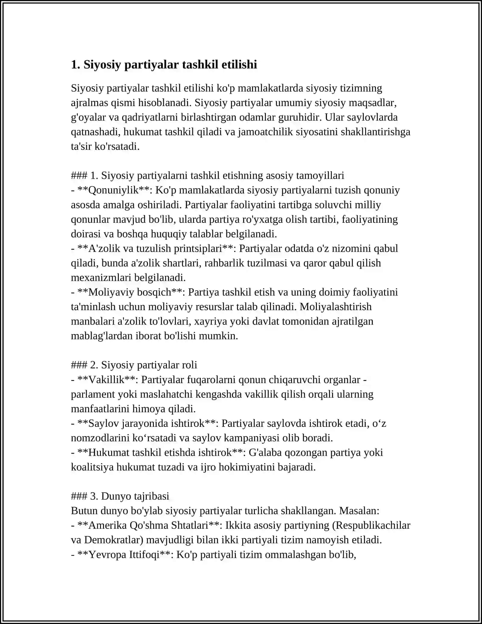 Oʻzbekistonda Siyosiy Partiyalar Faoliyati 4